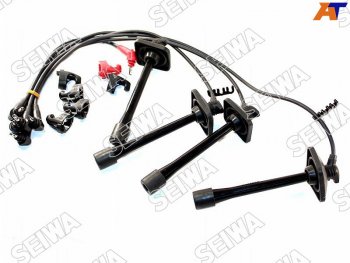 3 199 р. Провода высоковольтные TOYOTA CORONACARINA ST190 94-96  4S-FE (квадрат. резин.) SEIWA 50023  с доставкой в г. Горно‑Алтайск. Увеличить фотографию 1