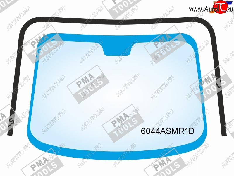 3 499 р. Молдинг лобового стекла (панорамная крыша) PMA Nissan Qashqai 1 дорестайлинг (2007-2010)  с доставкой в г. Горно‑Алтайск