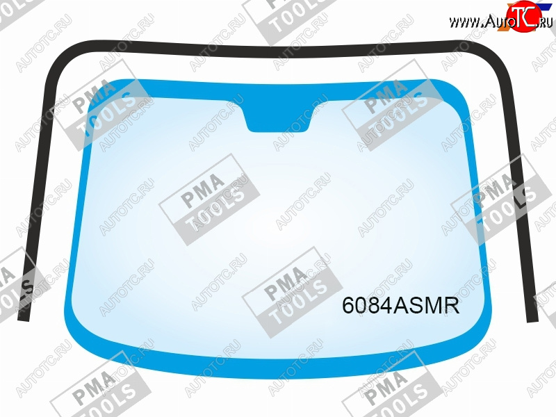 3 559 р. Молдинг лобового стекла (П-образный) PMA Nissan Qashqai 2 J11 дорестайлинг (2013-2019)  с доставкой в г. Горно‑Алтайск