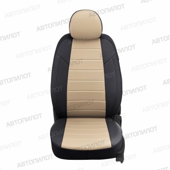 13 649 р. Чехлы сидений (экокожа) Автопилот  Chery Amulet (Corda)  A15 (2003-2010) лифтбэк (черный/бежевый)  с доставкой в г. Горно‑Алтайск. Увеличить фотографию 5
