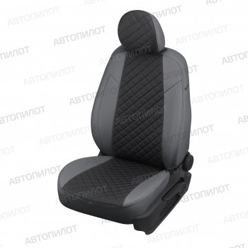 Чехлы сидений (экокожа) Автопилот Ромб Geely Coolray SX11 дорестайлинг (2018-2023)