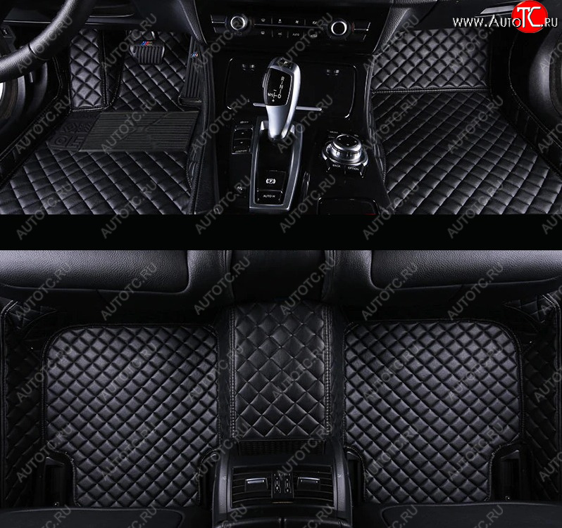 5 399 р. Ковры ( Кожа экокожа) Автопилот  Land Rover Range Rover  4 L405 (2012-2022) дорестайлинг, рестайлинг (черный)  с доставкой в г. Горно‑Алтайск