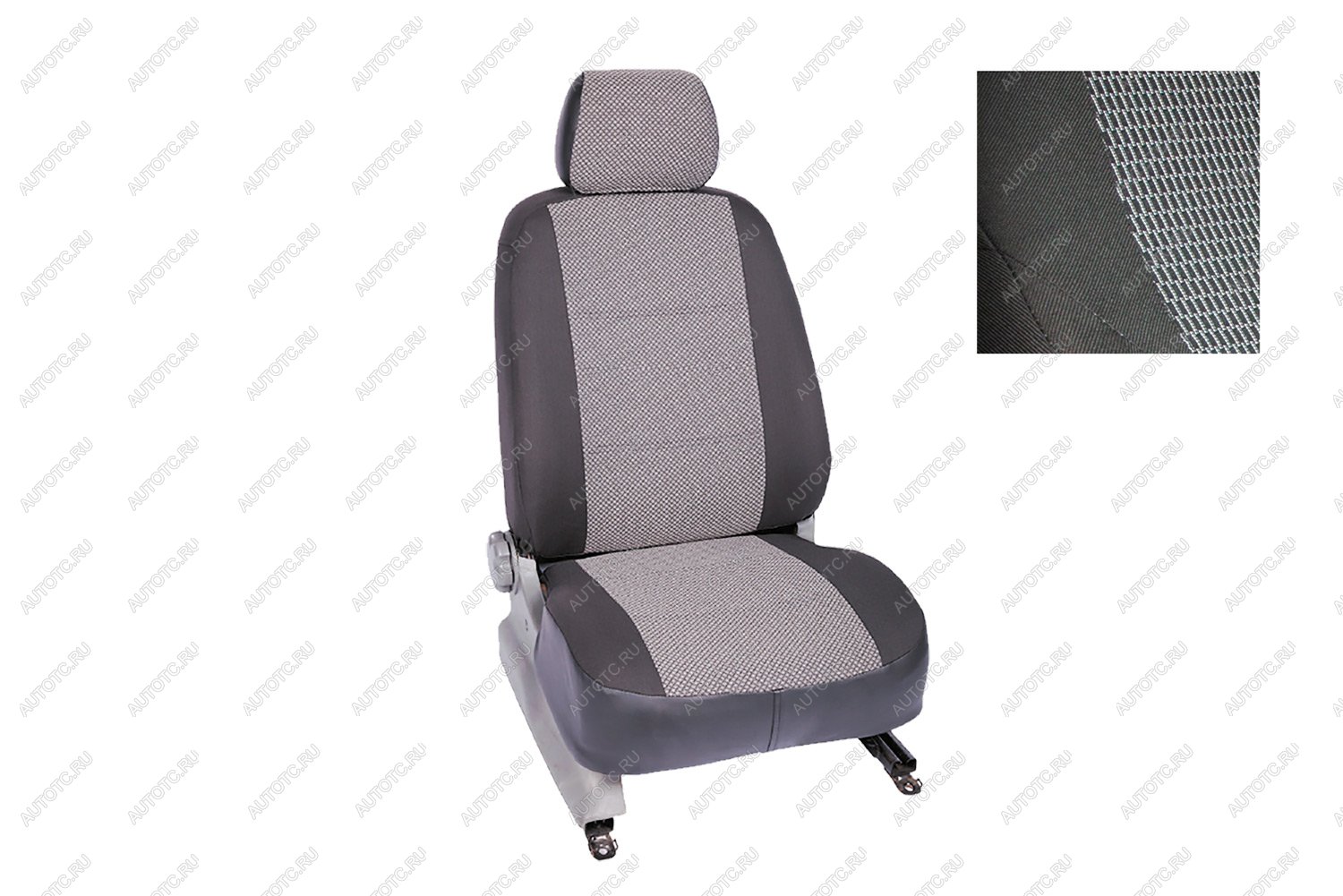 4 999 р. Чехлы для сидений (Жаккард) Seintex   Chevrolet Aveo ( T200,  T250,  T300) (2002-2015) хэтчбек 5 дв, седан, седан рестайлинг, хэтчбек 5 дв рестайлинг, седан, хэтчбек (черный, вставка серая)  с доставкой в г. Горно‑Алтайск