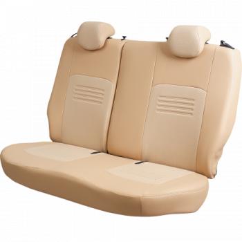 9 449 р. Комплект чехлов для сидений (РЗС 60/40 3Г Илана+Орегон) ТУРИН СТ Lord Autofashion  Mitsubishi ASX (2019-2025) 3-ий рестайлинг (бежевый, вставка бежевая, строчка бежевая)  с доставкой в г. Горно‑Алтайск. Увеличить фотографию 5