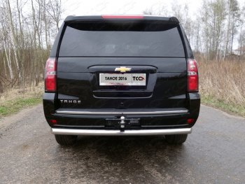 Защита задняя d76,1 мм ТСС Тюнинг Chevrolet (Шевролет) Tahoe (Тахо)  K2UC (2014-2021) K2UC