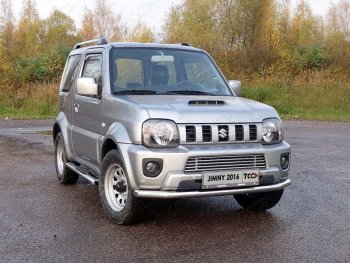 Защита переднего бампера нижняя d60,3 мм ТСС Тюнинг Suzuki Jimny JB64 (2018-2025) ()