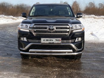 Декоративная вставка переднего бампера EXECUTIVE ТСС Тюнинг Toyota (Тойота) Land Cruiser (Лэнд)  200 (2015-2021) 200 2-ой рестайлинг