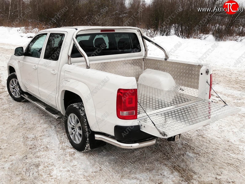 67 999 р. Защита кузова d 75х42 мм (только для кузова) ТСС Тюнинг  Volkswagen Amarok (2016-2022) рестайлинг (нержавейка)  с доставкой в г. Горно‑Алтайск