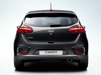 Бампер задний GAMMA KIA (КИА) Ceed (Сид)  2 JD (2015-2018) 2 JD рестайлинг, хэтчбэк