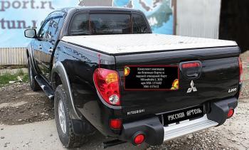 Комплект накладок на боковые борта и задний откидной борт Русская Артель Mitsubishi L200 4  рестайлинг (2013-2016)