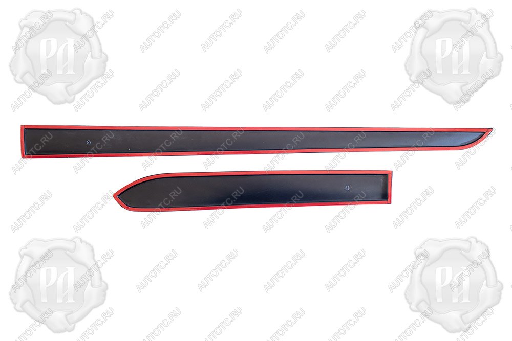 3 949 р. Молдинги на двери Русская Артель  Toyota Camry  XV70 (2017-2021) дорестайлинг (глянец под покраску)  с доставкой в г. Горно‑Алтайск