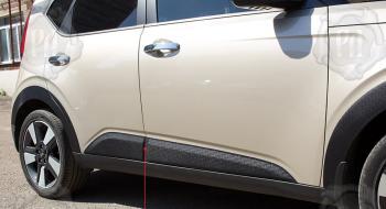 Молдинг двери передний правый Русская Артель KIA (КИА) Soul (Сол)  SK3 (2018-2022) SK3