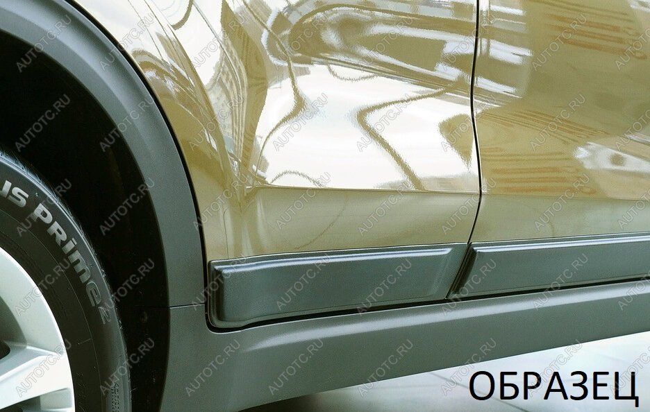 2 999 р. Молдинг двери задний правый Русская Артель  Mitsubishi Pajero Sport  PB (2008-2013) дорестайлинг (шагрень)  с доставкой в г. Горно‑Алтайск