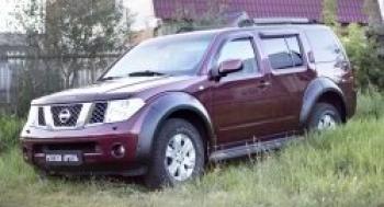 Расширители колесных арок (задний левый) Русская Артель Nissan Pathfinder R51 рестайлинг (2009-2014)