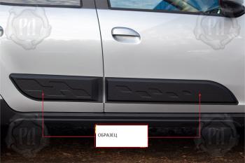 Молдинг двери передний левый узор Русская Артель Renault (Рено) Duster (Дастер)  HM (2021-2024) HM рестайлинг