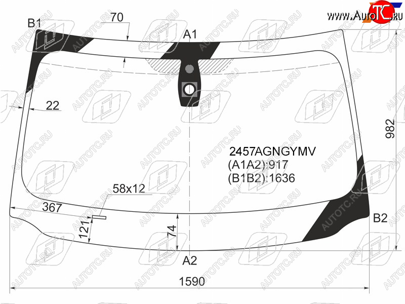 8 499 р. Стекло лобовое (Датчик дождя) FUYAO  BMW 7 серия  F01-F04 (2008-2015) седан  с доставкой в г. Горно‑Алтайск