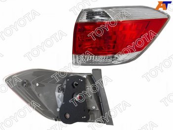 Фонарь задний правый TOYOTA Toyota (Тойота) Highlander (Хайлэндер)  XU40 (2010-2013) XU40 рестайлинг