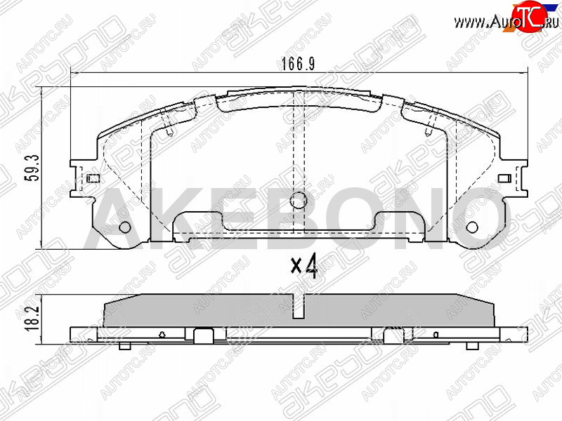 3 179 р. Колодки тормозные перед FL-FR SAT  Toyota Highlander  XU40 (2007-2013) дорестайлинг, рестайлинг  с доставкой в г. Горно‑Алтайск