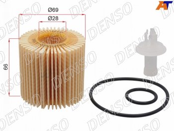 Фильтр масляный (картридж) DENSO Lexus (Лексус) RX350 (Р) ( AL10,  AL20) (2008-2019), Toyota (Тойота) Camry (Камри) ( XV40,  XV50,  XV55,  XV70) (2006-2024)