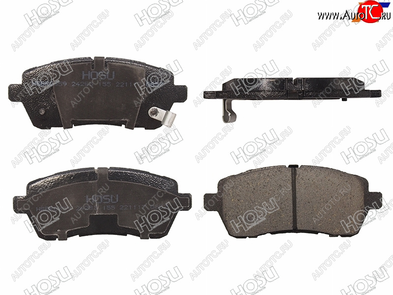 1 199 р. Колодки тормозные перед FL-FR SAT  Ford Fiesta ( 6,  B479) (2008-2022), Mazda 2/Demio  DE (2007-2014), Toyota Tank (2016-2024)  с доставкой в г. Горно‑Алтайск