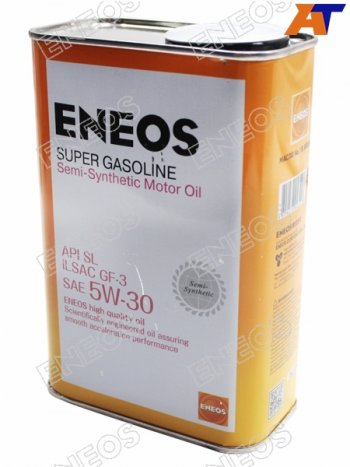 Масло моторное полусинтетическое ENEOS Super Gasoline 5W-30 SL, GF-3 1л ENEOS OIL1358