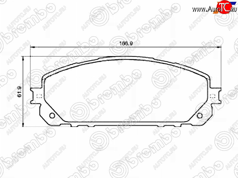 6 449 р. Колодки тормозные передние FL-FR SAT Jeep Cherokee KL дорестайлинг (2014-2017)  с доставкой в г. Горно‑Алтайск