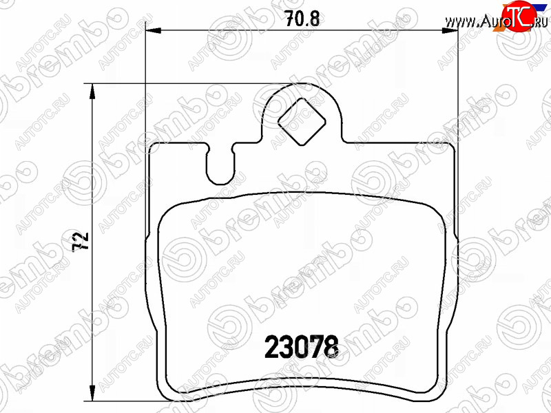 4 399 р. Колодки тормозные задние RH-LH SAT Mercedes-Benz S class W220 (1998-2005)  с доставкой в г. Горно‑Алтайск