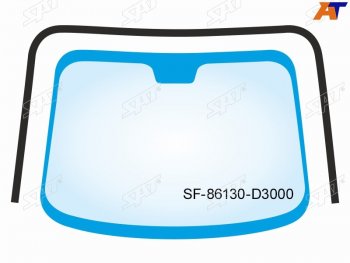 Молдинг лобового стекла (П-образный) Hyundai Tucson 15-21 SAT SF-86130-D3000