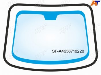 Молдинг лобового стекла (Уплотнительная резинка) Mercedes-Benz G-Class 79-15 SAT SF-A4636710220