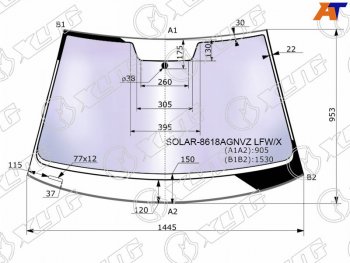 25 799 р. Стекло лобовое (Атермальное Молдинг) XYG Volkswagen Golf 7 дорестайлинг, хэтчбэк 5 дв. (2012-2017)  с доставкой в г. Горно‑Алтайск. Увеличить фотографию 2