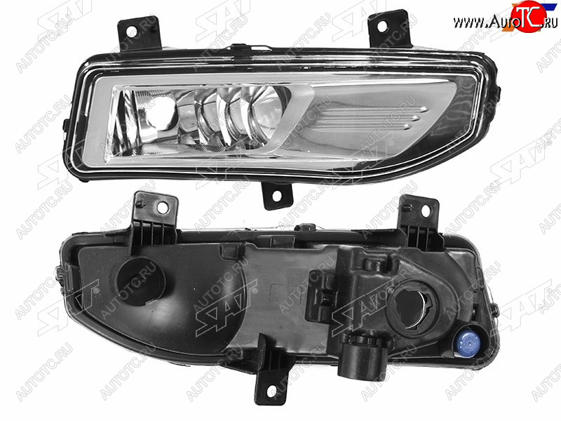 1 999 р. Правая противотуманная фара SAT Nissan Qashqai 2 J11 рестайлинг (2017-2022)  с доставкой в г. Горно‑Алтайск