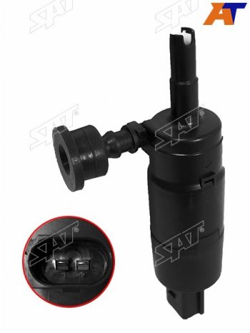 Мотор омывателя фар HYUNDAI I30 12-16I40 11-18SANTA FE 12-18KIA OPTIMA 16-SORENTO 09-17 SAT ST-160-0014