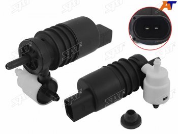 Мотор омывателя лобового стекла SKODA FABIA 07-OCTAVIA 04-AUDI A4 01- SAT ST-1K6955651
