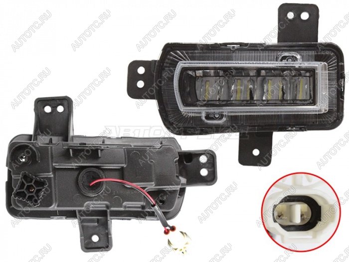 2 779 р. Левая противотуманная фара SAT Geely Coolray SX11 дорестайлинг (2018-2023)  с доставкой в г. Горно‑Алтайск