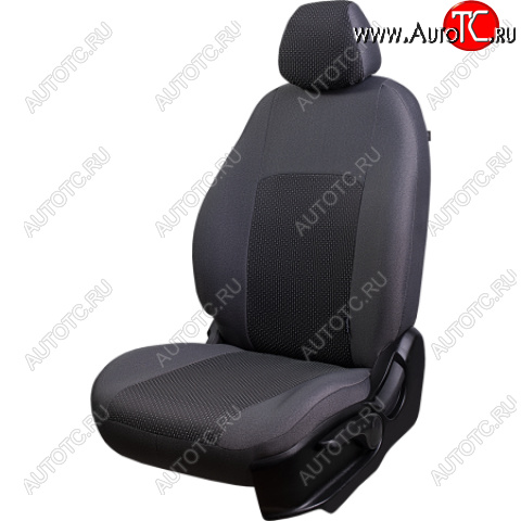 5 999 р.  Комплект чехлов для сидений (РЗСиС 40/60, 2П жаккард) ДУБЛИН Lord Autofashion  Chery Amulet (Corda)  A15 (2003-2010) лифтбэк (серый, вставка серая, строчка серая)  с доставкой в г. Горно‑Алтайск