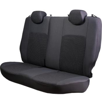 5 399 р. Комплект чехлов для сидений (РЗСиС 60/40 2Г Жаккард) ДУБЛИН Lord Autofashion  Ford Fusion  1 (2002-2012) хэтчбэк дорестайлинг,  рестайлинг, хэтчбэк (серый, вставка Сеул серый)  с доставкой в г. Горно‑Алтайск. Увеличить фотографию 5