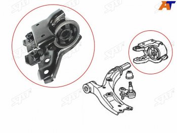 Сайлентблок рычага задний FR -LH SAT Honda CR-V RM1,RM3,RM4 рестайлинг (2014-2018)