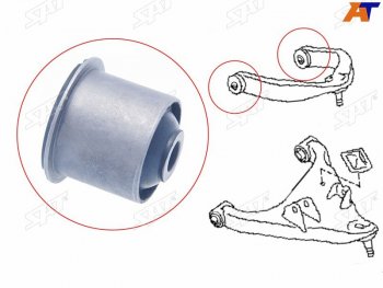 569 р. Сайлентблок верхнего рычага FR SAT  Nissan Patrol  6 (2010-2017) Y62 дорестайлинг, Y62 рестайлинг  с доставкой в г. Горно‑Алтайск. Увеличить фотографию 2