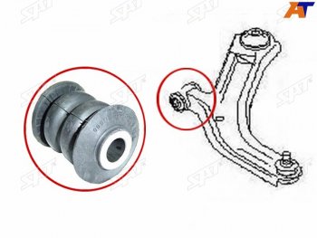 197 р.  Сайлентблок переднего рычага FR SAT  Nissan Cube (2,  3), March (3 K12,  4 K13,NK13), Micra (K12,  K13,  K14), Tiida (1 хэтчбэк,  1 седан,  1 хэтчбек,  2 хэтчбек), Wingroad (2 Y11,  3 Y12)  с доставкой в г. Горно‑Алтайск. Увеличить фотографию 2