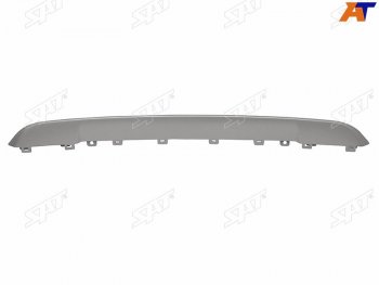 Молдинг решетки в бампер BMW X1 Е84 12-14 компл. X-LINE серебро                                      SAT ST-BMX1-000GM-0