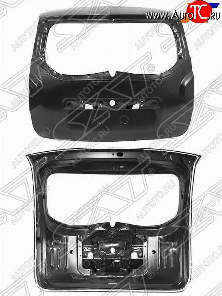 24 699 р. Дверь багажника SAT  Renault Duster  HS (2010-2021) дорестайлинг, рестайлинг  с доставкой в г. Горно‑Алтайск