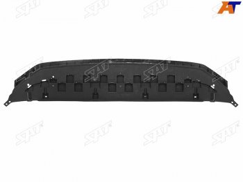 Защита переднего бампера (пыльник) SAT Skoda Octavia A7 рестайлинг лифтбэк (2016-2020)