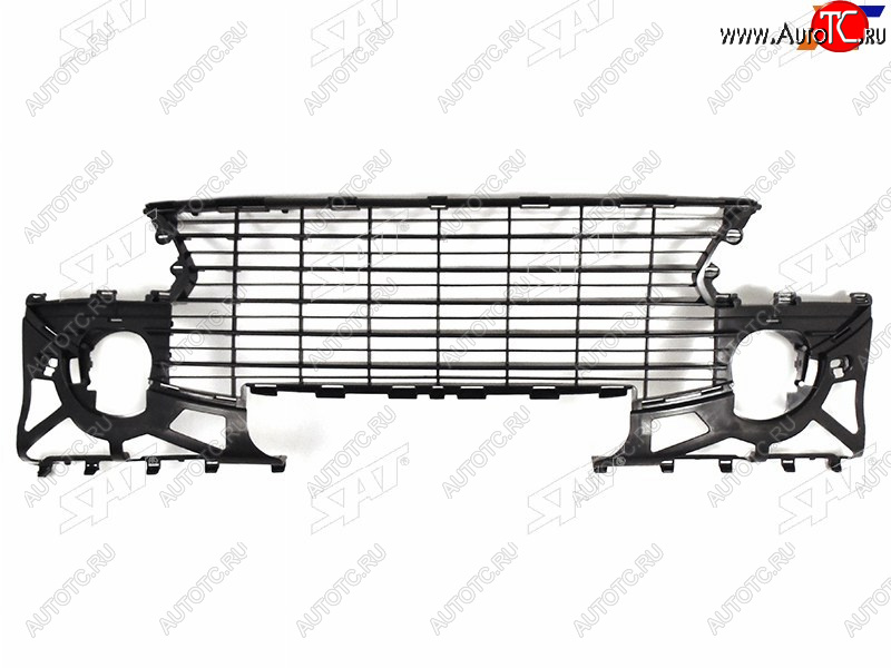 2 869 р. Нижняя решетка переднего бампера SAT  Peugeot 307 ( хэтчбэк 5 дв.,  универсал,  хэтчбэк 3 дв.) (2005-2008) рестайлинг, рестайлинг, рестайлинг  с доставкой в г. Горно‑Алтайск