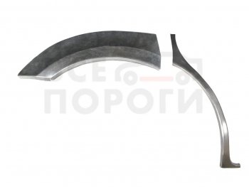 Правая задняя ремонтная арка (внешняя) Vseporogi Mazda MPV LY рестайлинг (2008-2016)