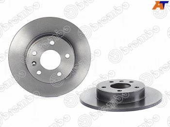 Задний тормозной диск BREMBO Opel Astra (G,  H,  H GTC,  J,  J GTC), Corsa (C), Zafira (A,  В,  С)