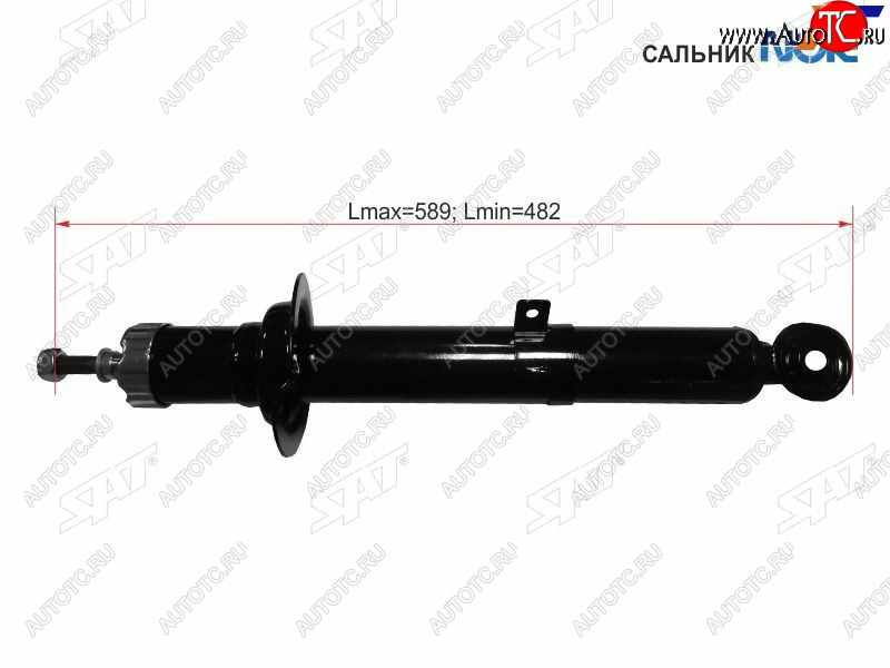 3 599 р. Стойка передняя RH SAT Toyota Mark X X120 (2004-2009)  с доставкой в г. Горно‑Алтайск