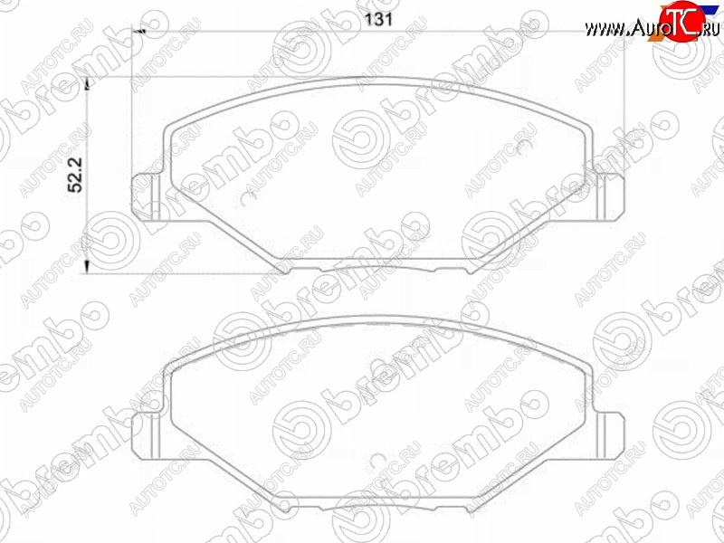 4 199 р. Колодки тормозные FR SAT  Volkswagen Polo 5 седан рестайлинг (2015-2020)  с доставкой в г. Горно‑Алтайск