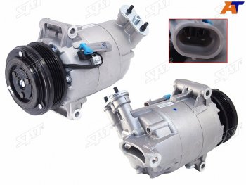 Компрессор кондиционера Opel Astra 98-13  Zafira 99-14  Astra Family 11-14  Astra GTC 04-15 SAT ST-OP49-396-0