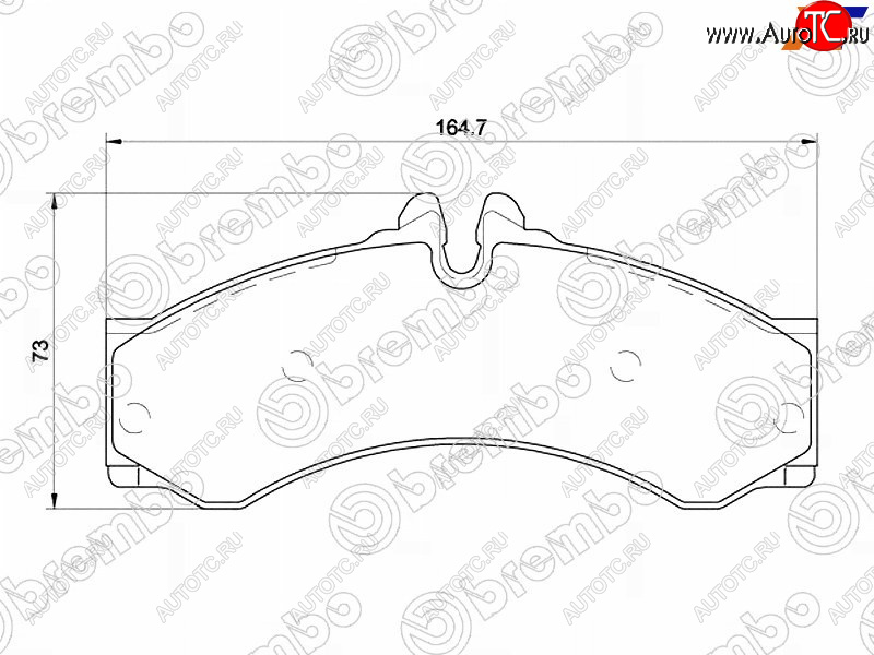 5 899 р. Колодки тормозные перед FL-FR SAT  Mercedes-Benz Sprinter ( W901,  W906) (1995-2018) рестайлинг  с доставкой в г. Горно‑Алтайск