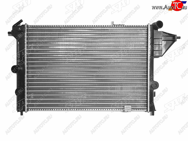 3 999 р. Радиатор охлаждающей жидкости SAT  Opel Vectra  A (1988-1995) седан дорестайлинг, седан рестайлинг  с доставкой в г. Горно‑Алтайск